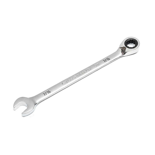 GEARWRENCH 7 16inch 90T R OE Ratcheting Reversible Combination Wrench 86644