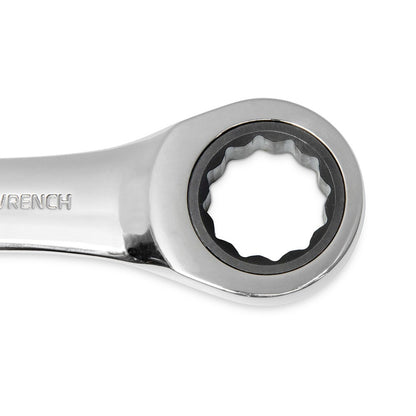 GEARWRENCH 7 Piece SAE Stubby Combination Ratcheting Wrench Set 9507D