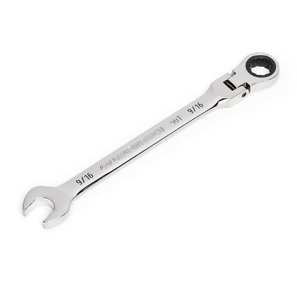 GEARWRENCH 9 16 90T Flexhead Ratcheting Combination Wrench 86746