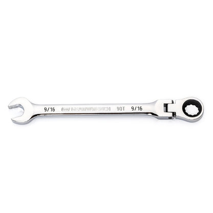 GEARWRENCH 9 16 90T Flexhead Ratcheting Combination Wrench 86746
