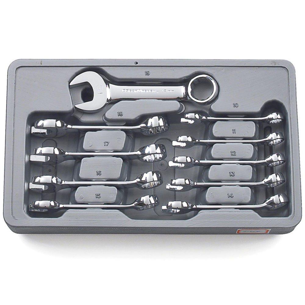 GEARWRENCH R OE Met Stubby Spanner Set 10pc 81904