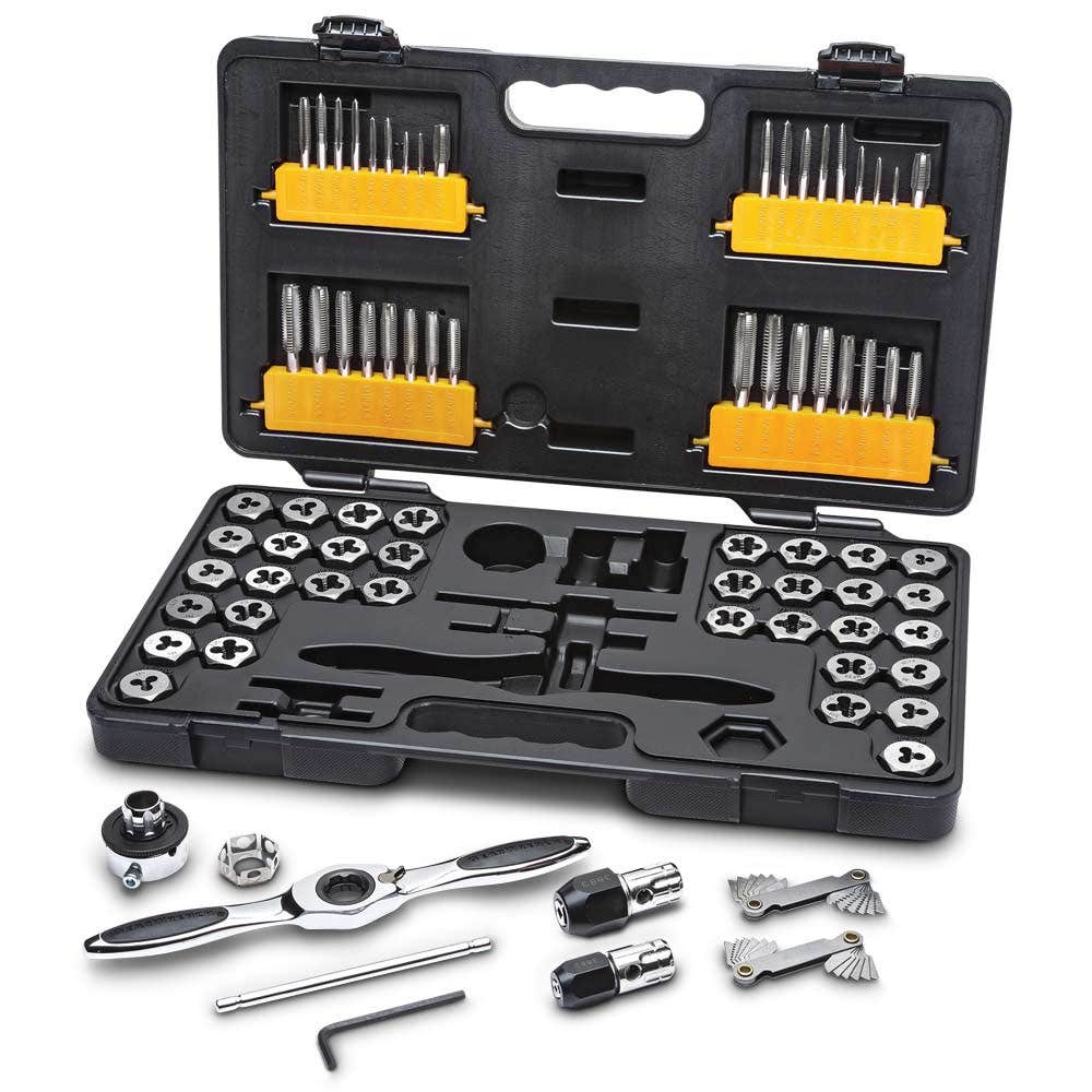 GEARWRENCH Ratcheting Tap and Die Set - 77 Piece 3887