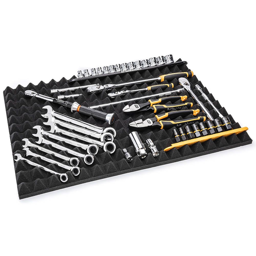 GEARWRENCH Universal Trap Mat Tool Drawer Liners - 4 Piece 83370