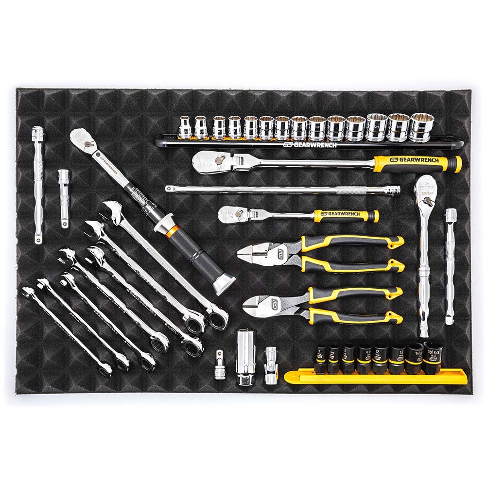 GEARWRENCH Universal Trap Mat Tool Drawer Liners - 4 Piece 83370