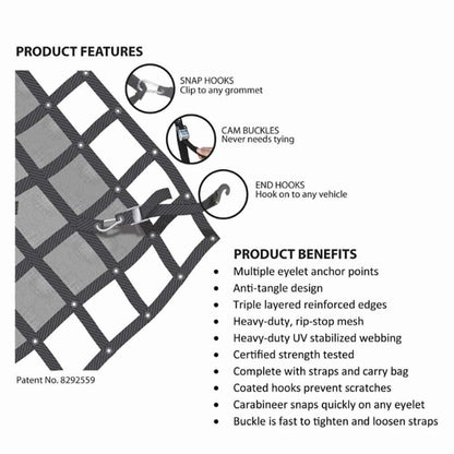 GLADIATOR Cargo Net Xlarge 3600X3000mm XGN-300