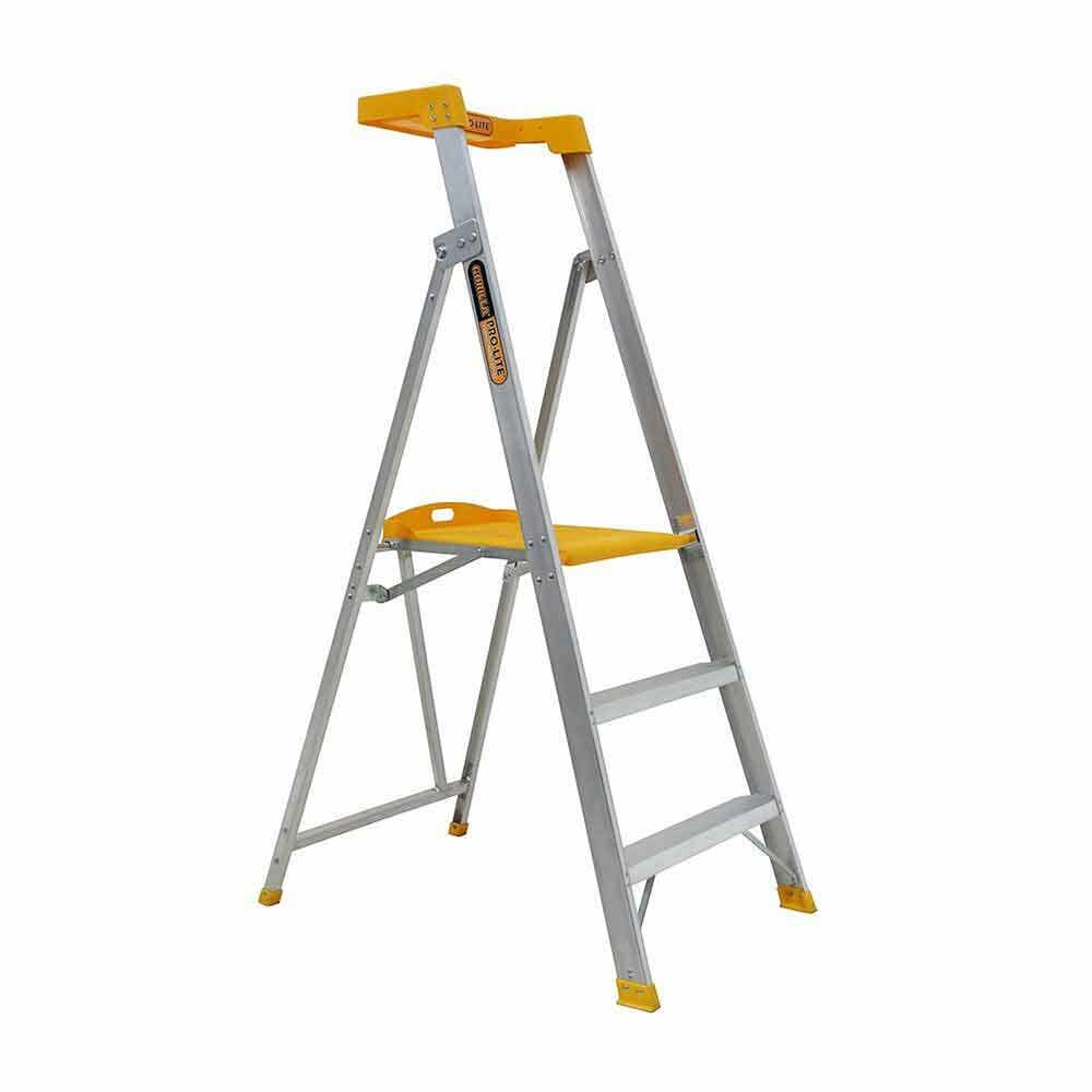 GORILLA 0.9m 150kg Lightweight Aluminium Ladder PL003-PRO