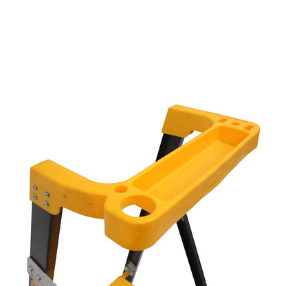 GORILLA 150kg Pro-Lite 4 Step Fibreglass Platform Ladder FPL004-PRO