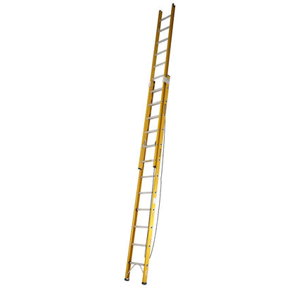 GORILLA 3.7-6.5m 130kg Fibreglass Extension Ladder FEL12 21-IH