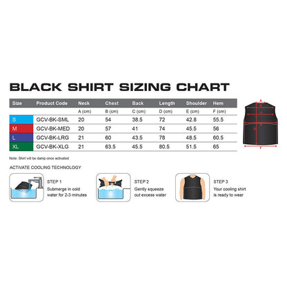 GORILLA Cooling Vest Black
