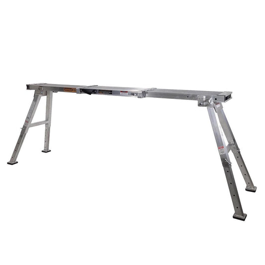 GORILLA Heavy Duty Extendable Work Platform 0.6-0.9m Aluminium 150kg Industrial MW010-I