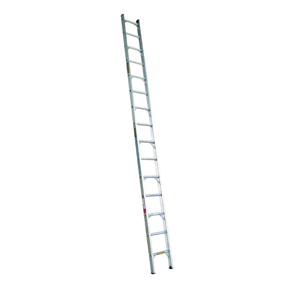 GORILLA Single Builders Ladder 4.6M (15ft) 140kg Industrial SBL015-I