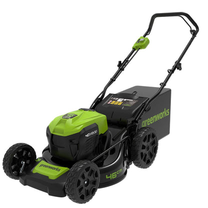 GREENWORKS 40V Brushless 1 x 4.0Ah Lawn Mower Kit 2517507AU