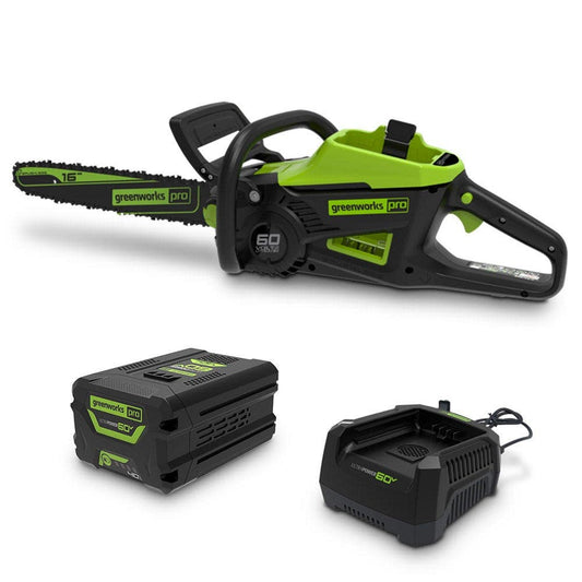 GREENWORKS 60V 1 x 4Ah 400mm (16 ) Chainsaw Kit 2008007AU