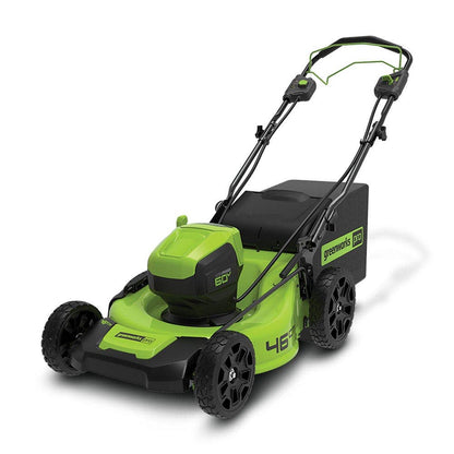 GREENWORKS 60V 1 x 6.0Ah 460mm Self Propelled Lawn Mower Kit 2514607AU-KIT-6