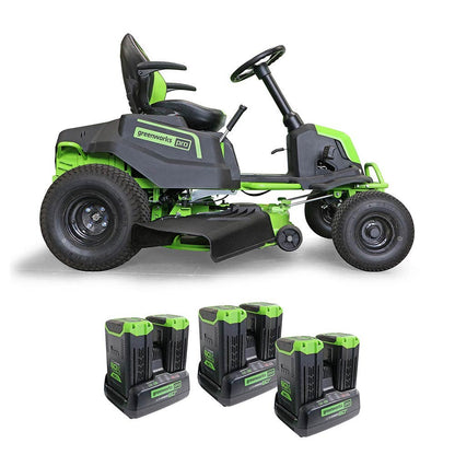 GREENWORKS 6 x 8.0Ah 42 Ride on Mower 7400707AU