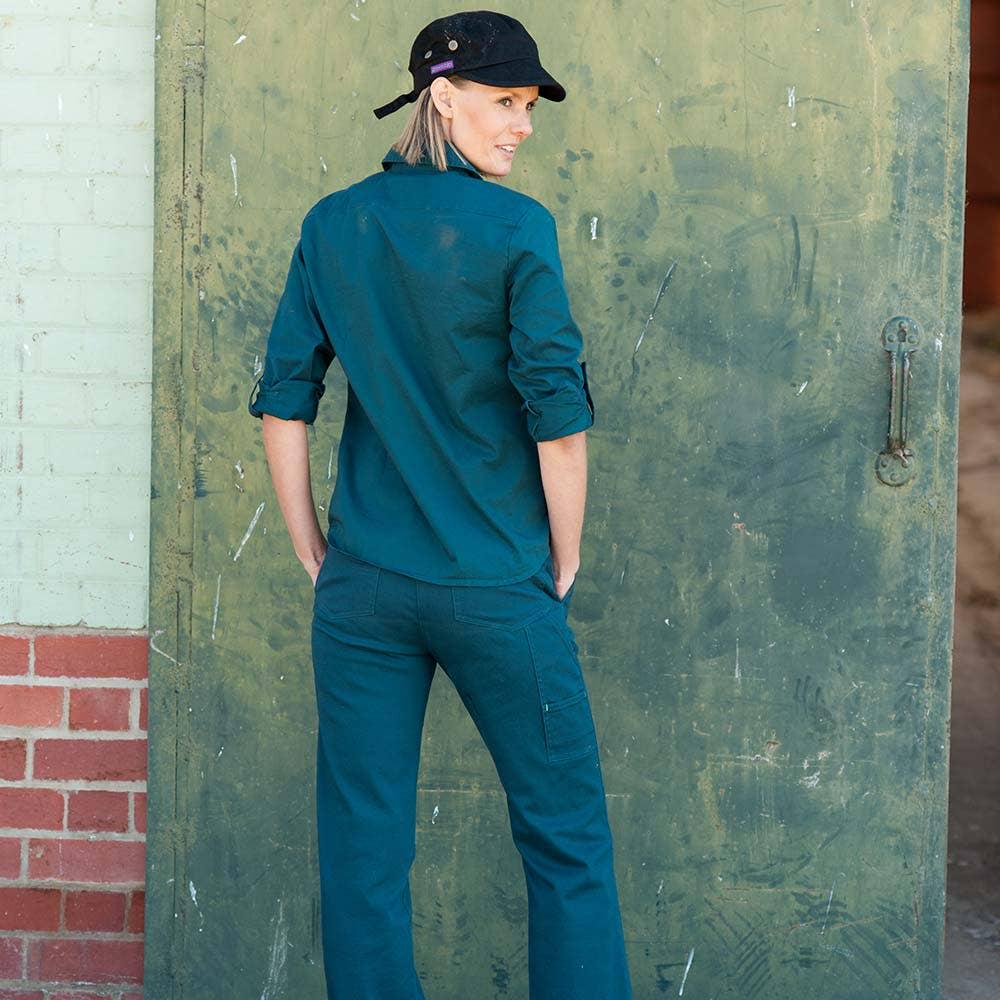 GREEN HIP High Rise Pants Original Gardener Green P-ORIG-G 06