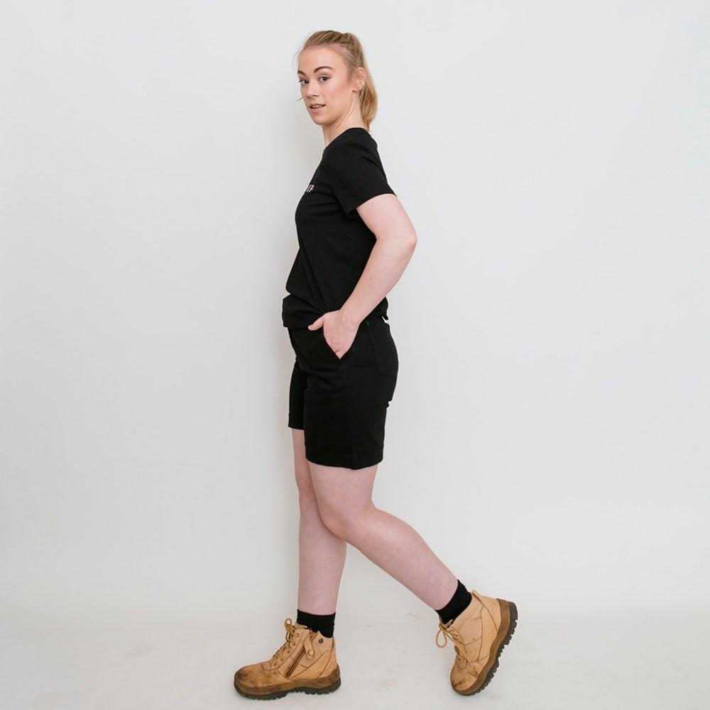 GREEN HIP High Rise Shorts Original Black S-ORIG-BLK 06