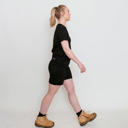 GREEN HIP High Rise Shorts Original Black S-ORIG-BLK 06