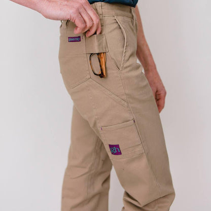 GREEN HIP Mid Rise Pants Give Cargo Khaki P-GCAR-K 06