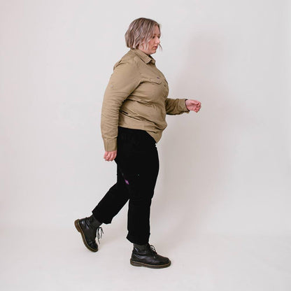 GREEN HIP Mid Rise Pants Give Cargo Black P-GCAR-BLK 06