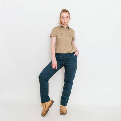 GREEN HIP Mid Rise Pants Give Cargo Gardener Green P-GCAR-G 06