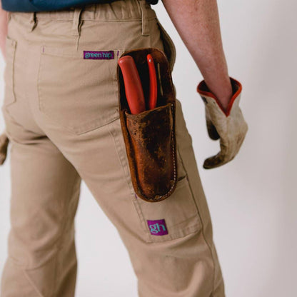 GREEN HIP Mid Rise Pants Give Cargo Khaki P-GCAR-K 06