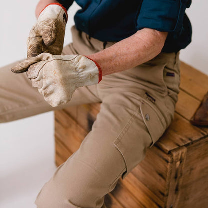 GREEN HIP Mid Rise Pants Give Cargo Khaki P-GCAR-K 06