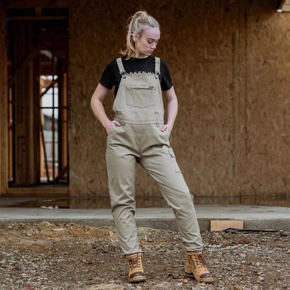 GREEN HIP Overalls All Women Khaki O-ALLW-K 06