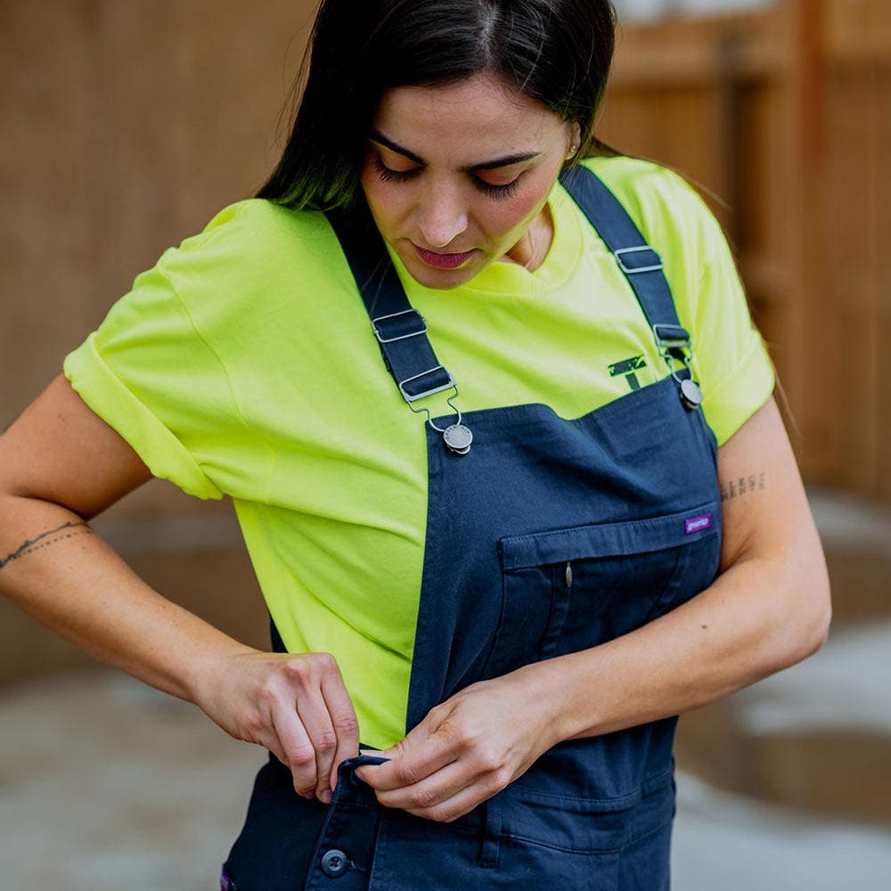 GREEN HIP Overalls All Women Blue O-ALLW-B 06
