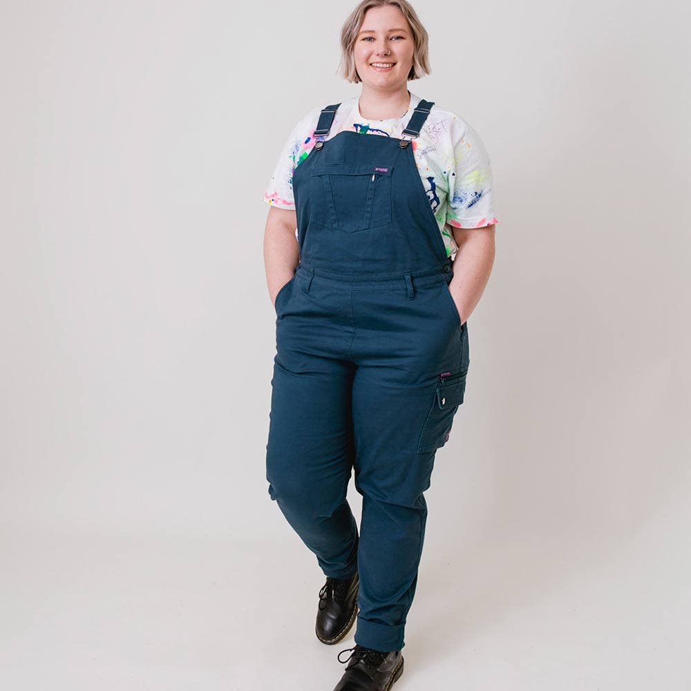 GREEN HIP Overalls All Women Green O-ALLW-G 06