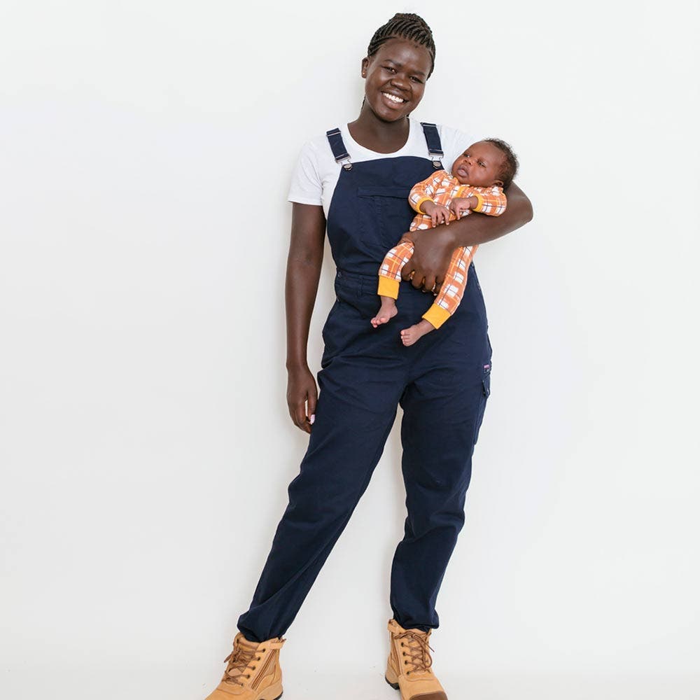 GREEN HIP Overalls All Women Blue O-ALLW-B 06