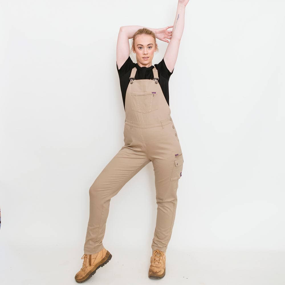 GREEN HIP Overalls All Women Khaki O-ALLW-K 06