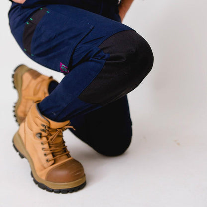 GREEN HIP Pants Cargo Reflective Navy Blue P-SKNY-B 06