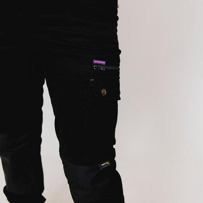 GREEN HIP Pants Cargo Reflective Navy Blue P-SKNY-B 06