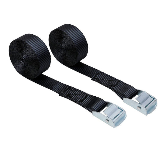 GUARDALL 25mm x 3m 400kg Cambuckle Straps - 2 Pack GACS3