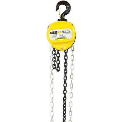GUARDALL Trade Series - 3m 1000kg Chain Block Lift GACKCB1T3M