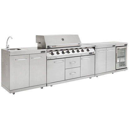 Gasmate Entertainer Kitchen With Charcoal Tray