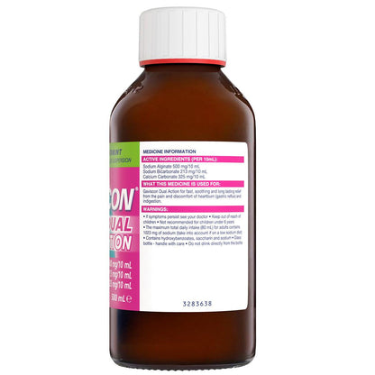 Gaviscon Dual Action Liquid 500ml