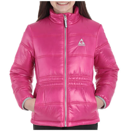 Gerry Girls' Ski Jacket and Beanie Black