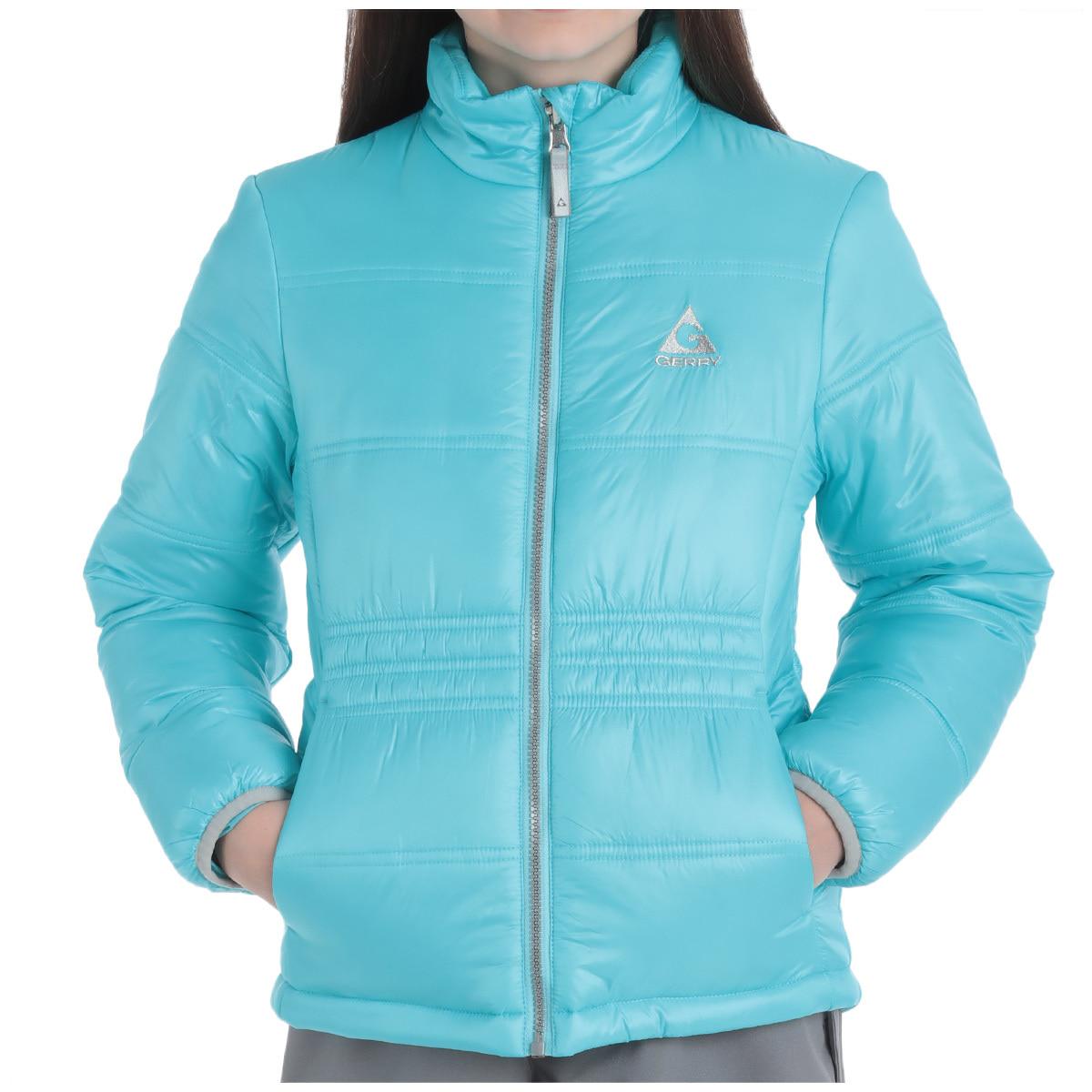 Gerry Girls' Ski Jacket and Beanie Alloy