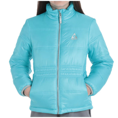 Gerry Girls' Ski Jacket and Beanie Alloy
