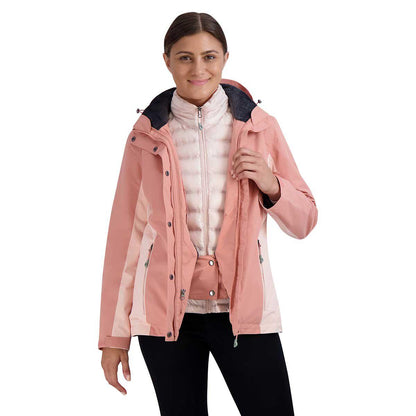 Gerry Women's 3 in 1 Systems Ski Jacket Rose