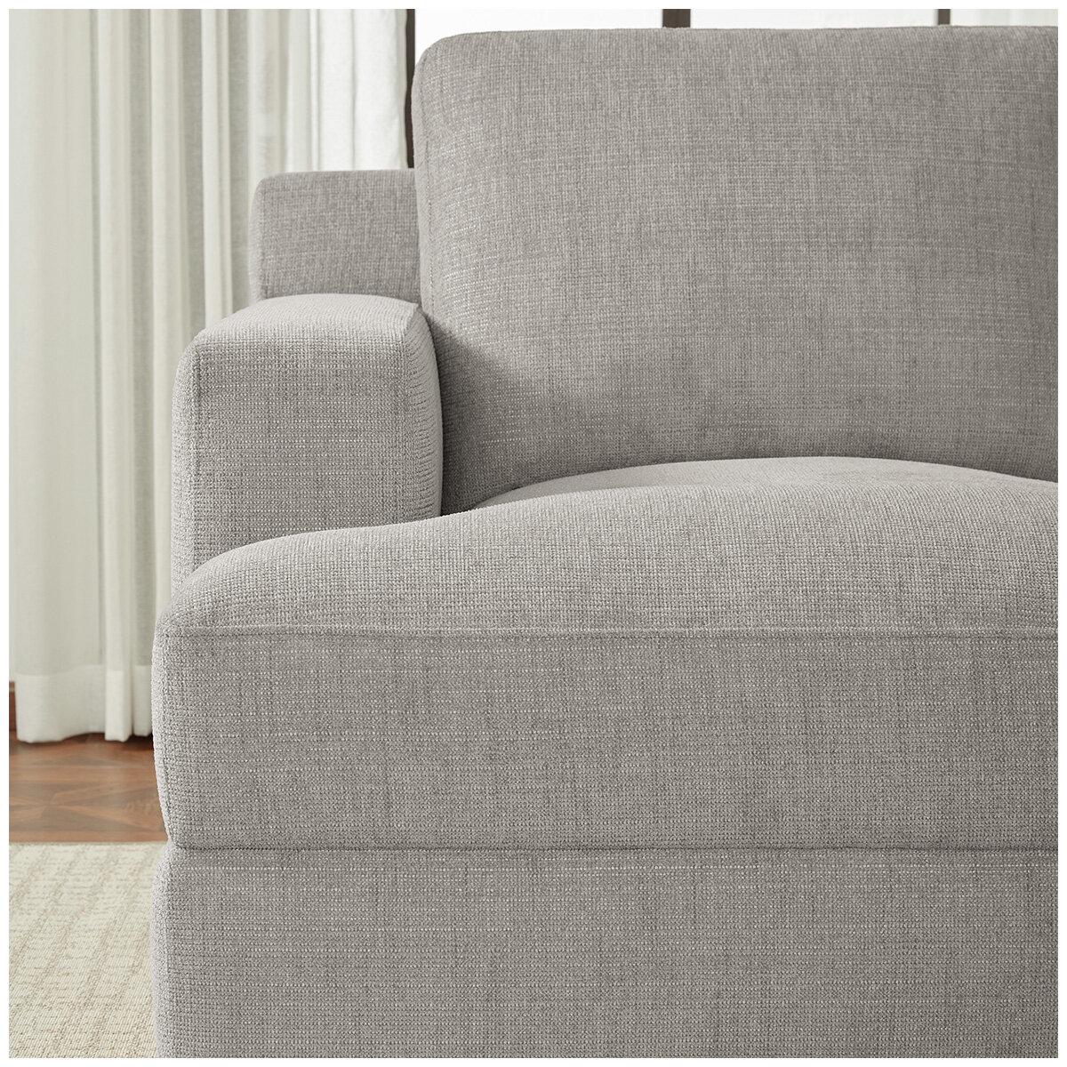 Gilman Creek Fabric Sectional With Ottoman 4 Piece