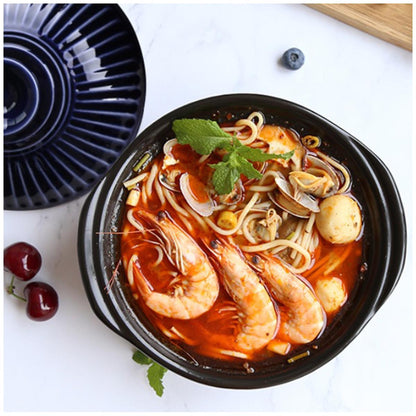 Ginpo Kikka Donabe Japanese Clay Pot 1.9L