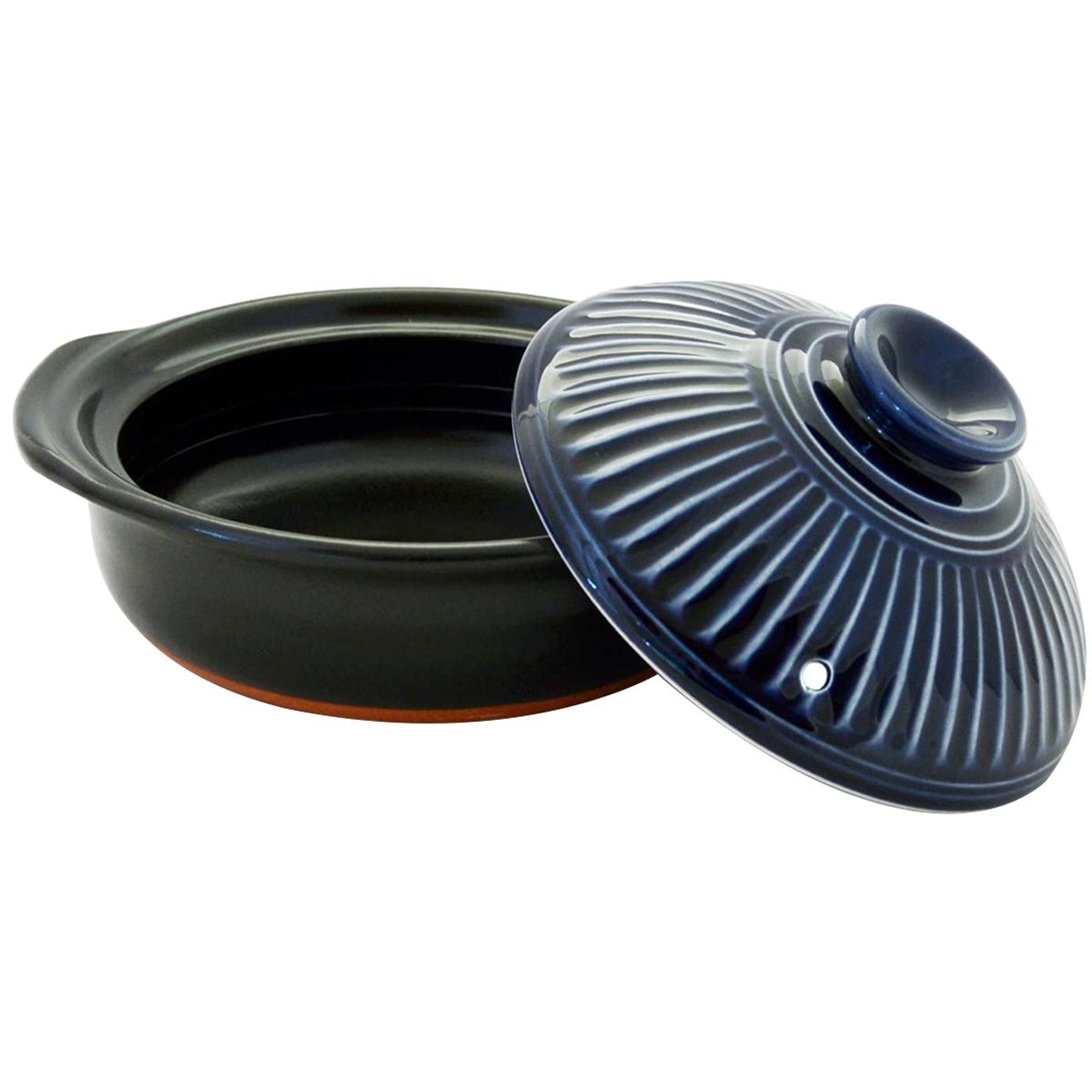 Ginpo Kikka Donabe Japanese Clay Pot 1.9L