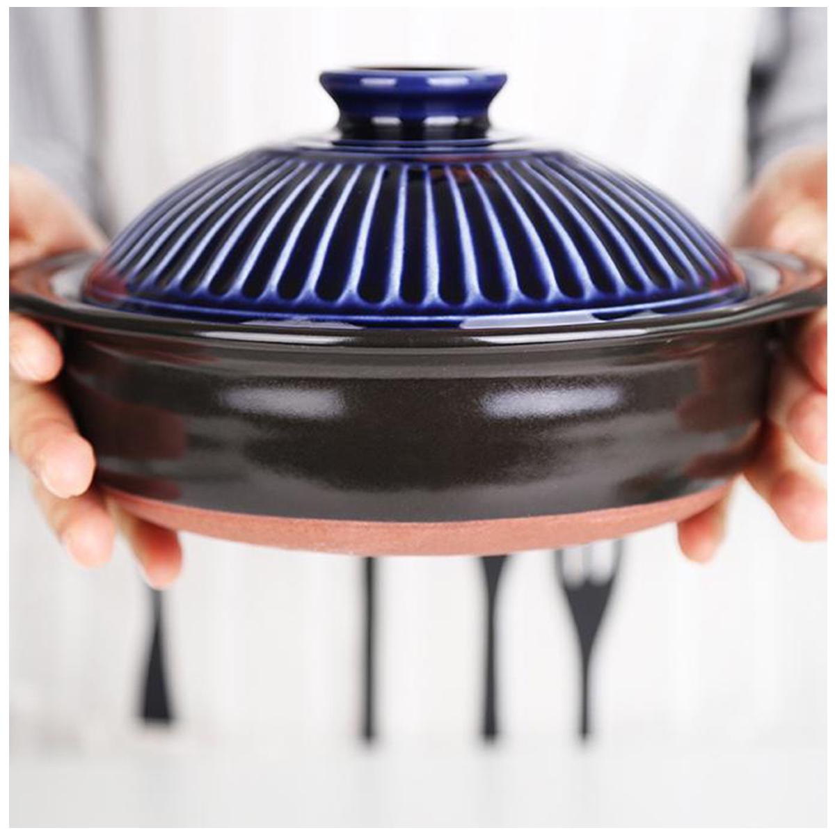 Ginpo Kikka Donabe Japanese Clay Pot 1.9L