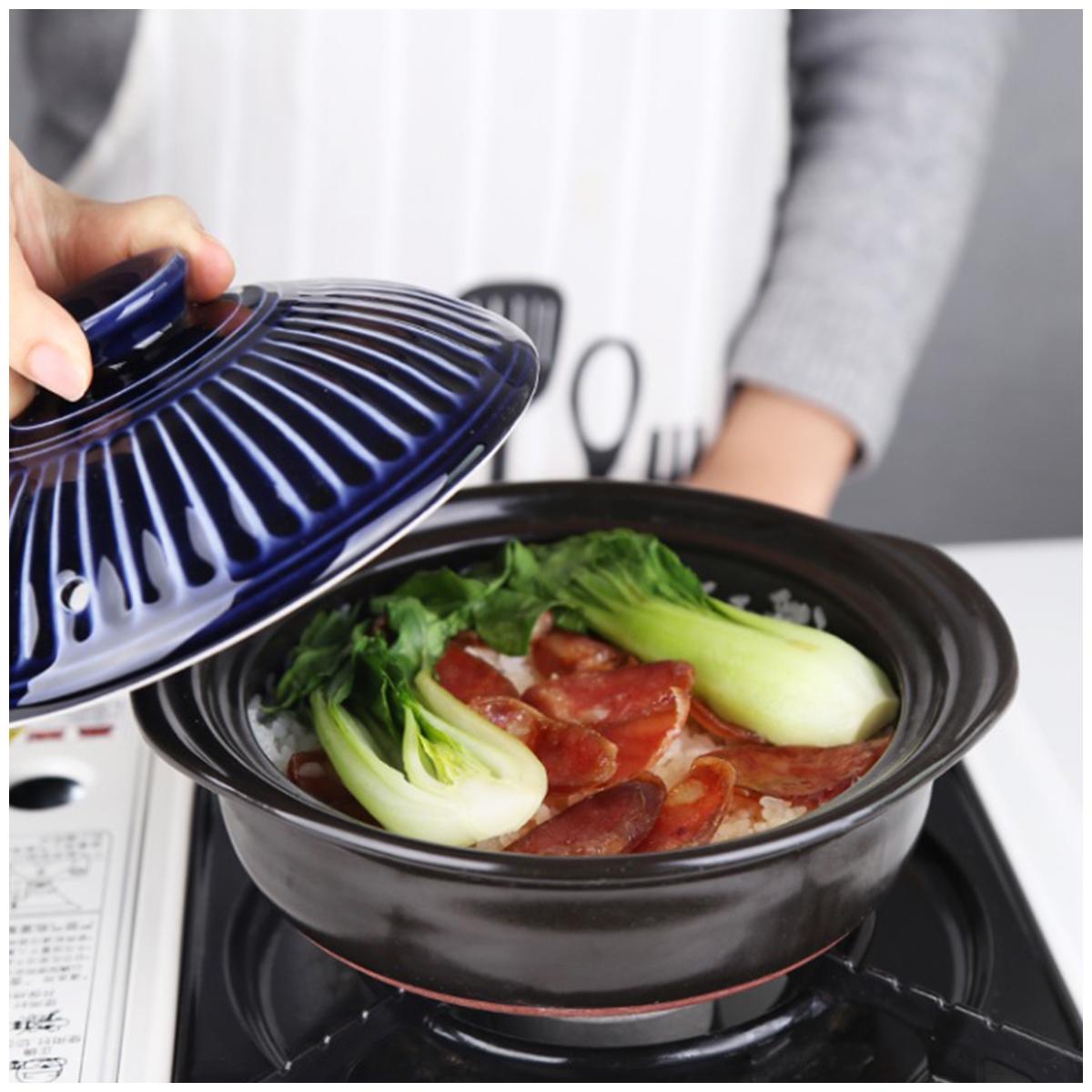 Ginpo Kikka Donabe Japanese Clay Pot 1.9L
