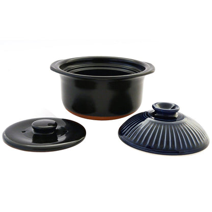Ginpo Kikka Rice Multi Clay Pot 2.6L