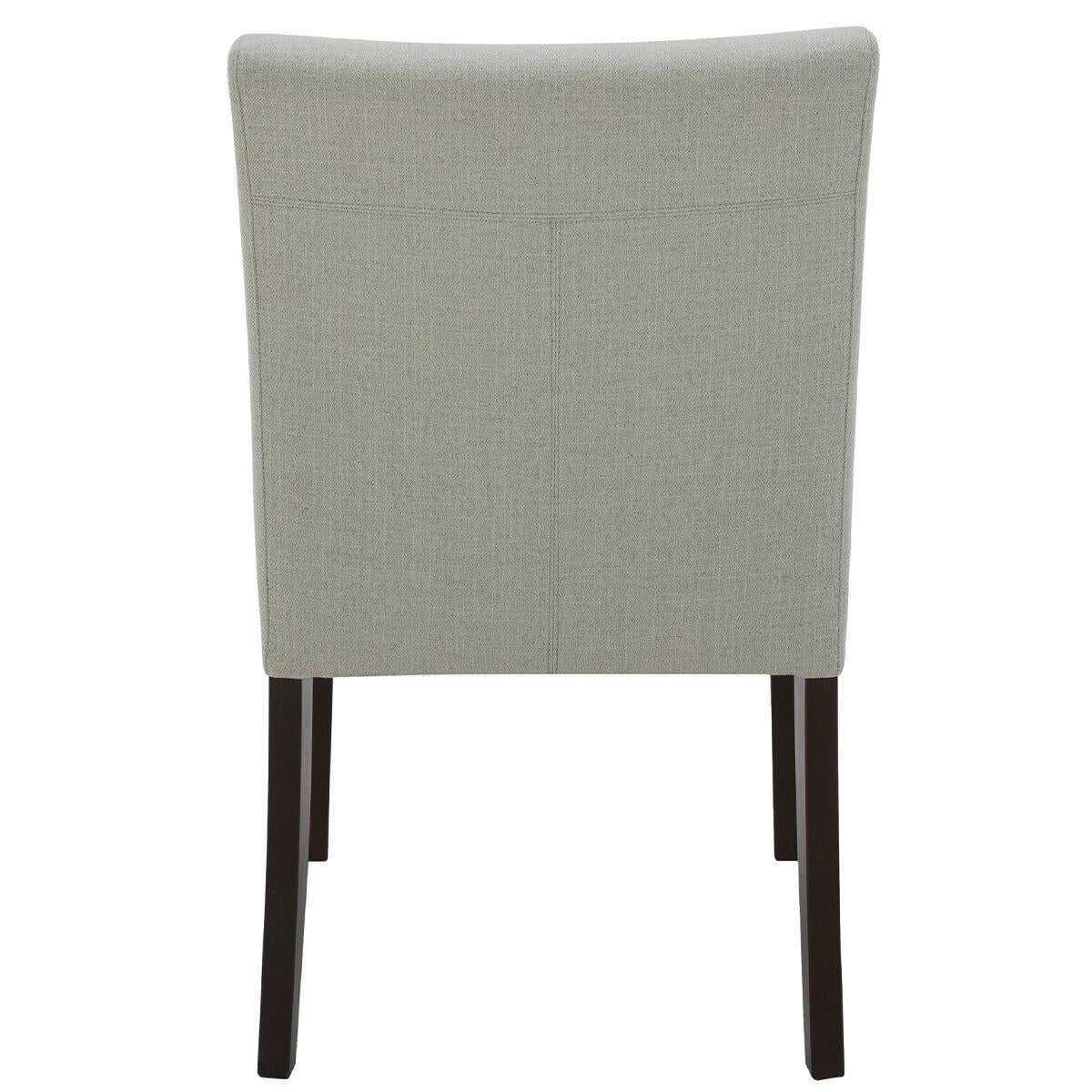 Gliman Creek Fabric Dining Chair 2 Pack Grey