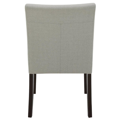 Gliman Creek Fabric Dining Chair 2 Pack Grey